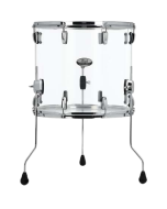 Pearl Crystal Beat 16" x 15" Floor Tom - Ultra Clear