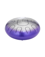 Pearl Awakening Series 10" 9-Note C Akebono Steel Tongue Drum - Purple Burst