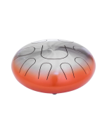 Pearl Awakening Series 9-Note C Lydian Steel Tongue Drum - Orange Burst