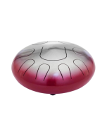 Pearl Awakening Series 9-Note C Major Steel Tongue Drum - Crimson Burst