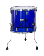 Pearl Crystal Beat 16" x 15" Floor Tom - Blue Sapphire