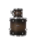 Pearl Decade Maple 2-Piece Add-On Tom Pack with Mounting Hardware (8" Rack Tom & 14" Floor Tom) - Satin Black Burst
