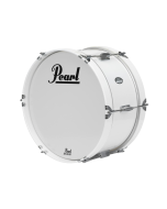 Pearl 14x8 Junior Marching Bass Drum with MCH-20B carrier, lightweight student marching percussion instrument for school bands and training