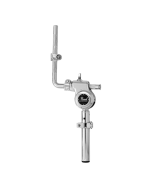 Pearl THL-1030S short gyro-lock tom holder featuring omni-directional 360 degree tilter mechanism and heavy-duty chrome plating