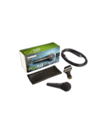 Shure PGA58-QTR cardioid dynamic vocal microphone with on/off switch and XLR to 1/4-inch cable for clear vocals and live performances.
