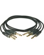 KLOTZ PP-JJ0015 - 0.15M 2X JACK MONO ENTRY LEVEL PEDAL PATCH CABLE