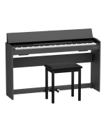 Roland F107 Digital Piano - Satin Black