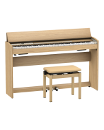 Roland F701 Slimline Digital Piano – Light Oak