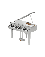 Roland GP607 Digital Grand Piano Polished White