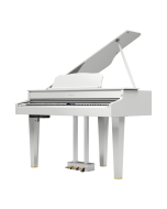 Roland GP607 Digital Mini Grand Piano - Polished White