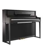 Roland LX705-CH charcoal digital piano with matte dark cabinet finish