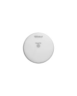 Roland MH2-8 PowerPly 8-inch dual-ply mesh drumhead in white showing the tight mesh weave pattern and outer steel hoop rim.