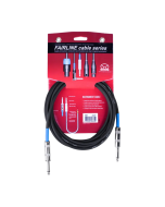 Superlux SFI3PP 3m Straight-to-Straight Instrument Cable - 1/4" TS Male to 1/4" TS Male