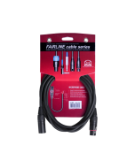Superlux SFM2.5FM 2.5m Microphone Cable - XLR Female to XLR Male