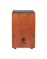 SAKAE CAJ-100 natural cajon percussion box drum with wooden front plate for rich bass and crisp snare tones in live performance