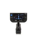 Korg AW-OTG clip-on guitar tuner with OLED display and chord detection for precise guitar tuning
