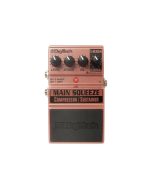 DigiTech XMS Main Squeeze compressor guitar effects pedal top view