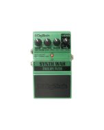 DigiTech XSW Synth Wah envelope filter guitar effects pedal top view