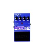 DigiTech Screamin Blues overdrive guitar effects pedal top view