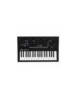 Korg minilogue xd 4-voice polyphonic hybrid analog synthesizer with integrated digital multi-engine organic EL oscilloscope display and joystick controller