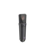 Neumann U 87 Ai Studio Set Large-Diaphragm Condenser Microphone – MT Black (with Wooden Storage Box)