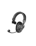 Beyerdynamic DT 280 MK II 250 Ohm single-ear broadcast headset with dynamic microphone for professional studio, radio, and intercom communication