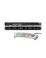 Dangerous Music MONITOR-ST stereo monitor controller with remote control stepped attenuator speaker switching subwoofer output and studio routing system