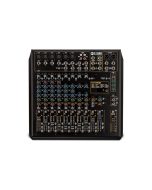 RCF F 12XR 12-channel analog mixer with built-in DSP effects, USB stereo recording/playback, XLR inputs, and metal chassis for professional live sound applications