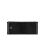 RCF HDL 30-A active line array module with dual 10-inch woofers, 2200W Class-D amplifier, DSP processing, RDNet control, and touring-grade composite cabinet