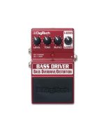 DigiTech XBD Bass Driver bass overdrive guitar effects pedal top view