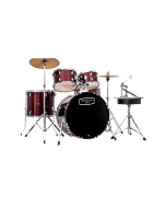 Mapex Tornado TND5294FTC-DBY acoustic drum kit 5 piece set burgundy finish 22 inch bass drum