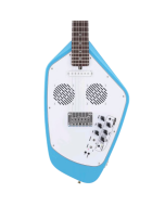 VOX Apache II Phantom Travel Guitar with Built-In Amp & Rhythms – Seafoam