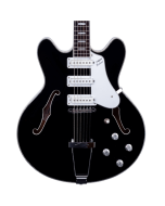 Vox Bobcat S66 Jet Black | Semi-Hollow Electric Guitar