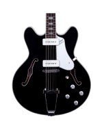 Vox Bobcat V90 Jet Black | Semi-Hollow Electric Guitar