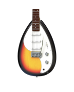 VOX V-MK3-B-3U Mark III Teardrop Bass Guitar – 3-Tone Sunburst