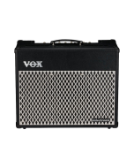 VOX Valvetronix VT50 50W modeling guitar combo amplifier featuring black vinyl finish, silver metal grille, and top-mounted control panel