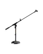 Hercules MS120B LOW PROFILE "H" BASE MIC STAND W/BOOM & MIC CLIP