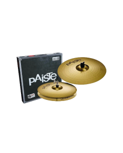 PAISTE 101 Brass Essential Set – 14″ Hi-Hat / 18″ Crash (000014ES14)