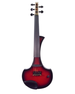 Cantini Earphonic 5-String Electric MIDI Violin – Red Sunburst