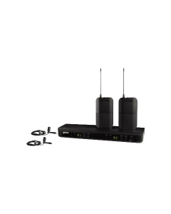 Shure BLX188/CVL Wireless Dual Presenter System with two CVL Lavalier Microphones