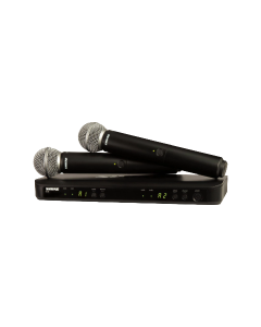 Shure BLX288/SM58 Wireless Dual Vocal System with two SM58