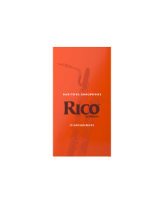 D’Addario Rico Baritone Saxophone Reeds Strength 2.5 – 25-Pack