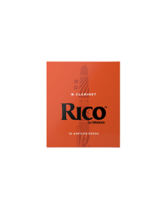 D’Addario Rico Bb Clarinet Reeds Strength 2 – 10-Pack