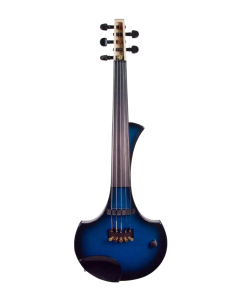 Cantini Earphonic 5-String Electric MIDI Violin – Blue Sunburst