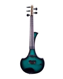 Cantini Earphonic 5-String Electric MIDI Violin – Green Sunburst