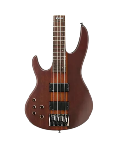 ESP LTD D-4 LH Left-Handed 4-String Electric Bass Guitar - Natural Satin