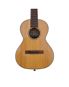 Kai KT-600 tenor ukulele with bocote body, natural high gloss finish, and included premium gig bag