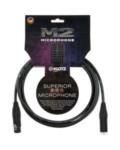 Klotz M2FM1-0300 microphone cable with extra thick outer jacket and Neutrik XLR 3m
