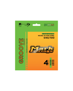 Markbass Groove Series nickel plated steel 4-string bass guitar strings set 040-060-080-100 long scale
