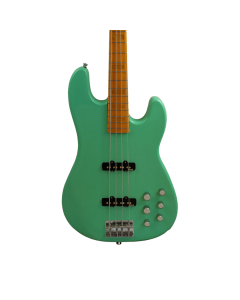 Markbass MB GV 4 Gloxy Val Surf Green 4-String Active Bass Guitar